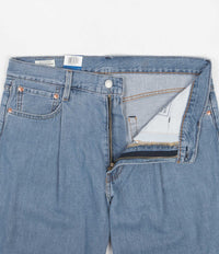 Levi's® Red Tab™ Stay Loose Pleated Crop Jeans - Light Indigo thumbnail