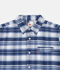 Levi's® Red Tab™ Sunset 1 Pocket Shirt - Navy / Peony thumbnail