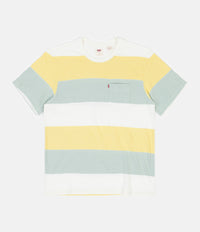 Levi’s® Red Tab™ Sunset Pocket T-Shirt - Rugby Stripe Dusky Citron thumbnail