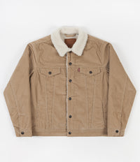 Levi's type 3 sherpa trucker jacket chino hotsell cord