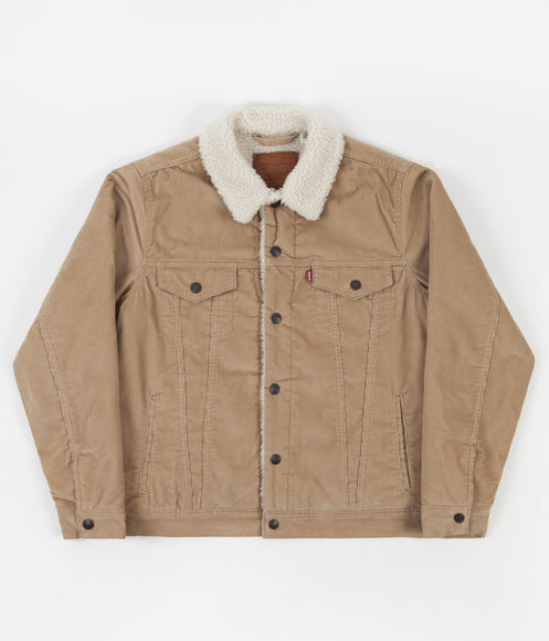 Levi s Red Tab Type 3 Sherpa Trucker Jacket True Chino Cord