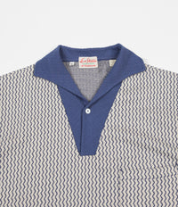 Levi's® Vintage Clothing 1950'S Polo Shirt - Zig Zag Cobalt thumbnail