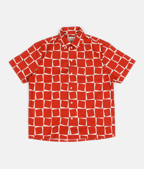 Levi's® Vintage Clothing 1950's Short Sleeve Shirt - Atomic Square Print