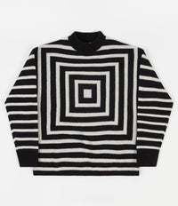Levi's® Vintage Clothing Concentric Squares Mock Sweatshirt - Black / Off White thumbnail