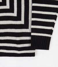 Levi's® Vintage Clothing Concentric Squares Mock Sweatshirt - Black / Off White thumbnail