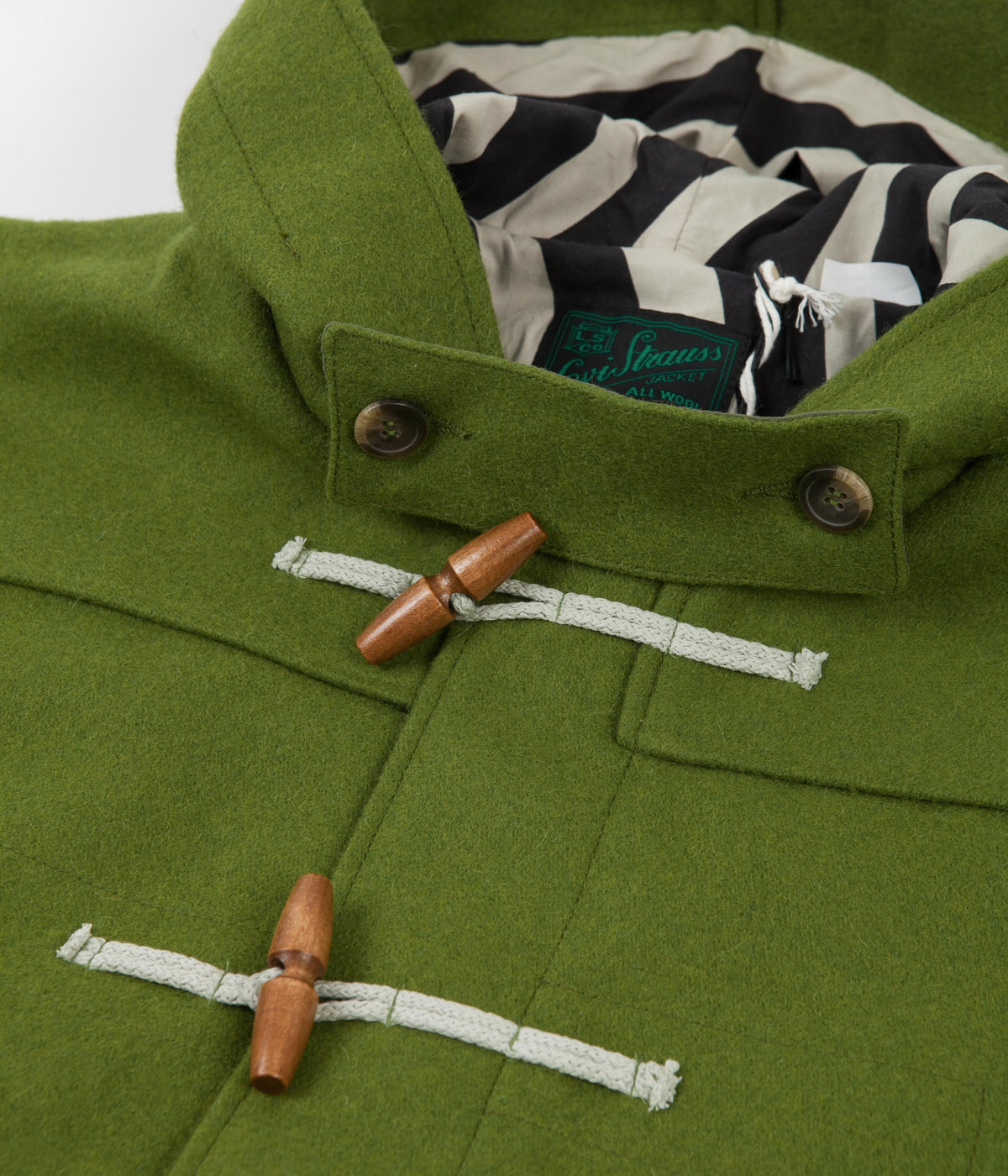 Levi's® Vintage Clothing Duffel Coat - Calla Green | Always in Colour