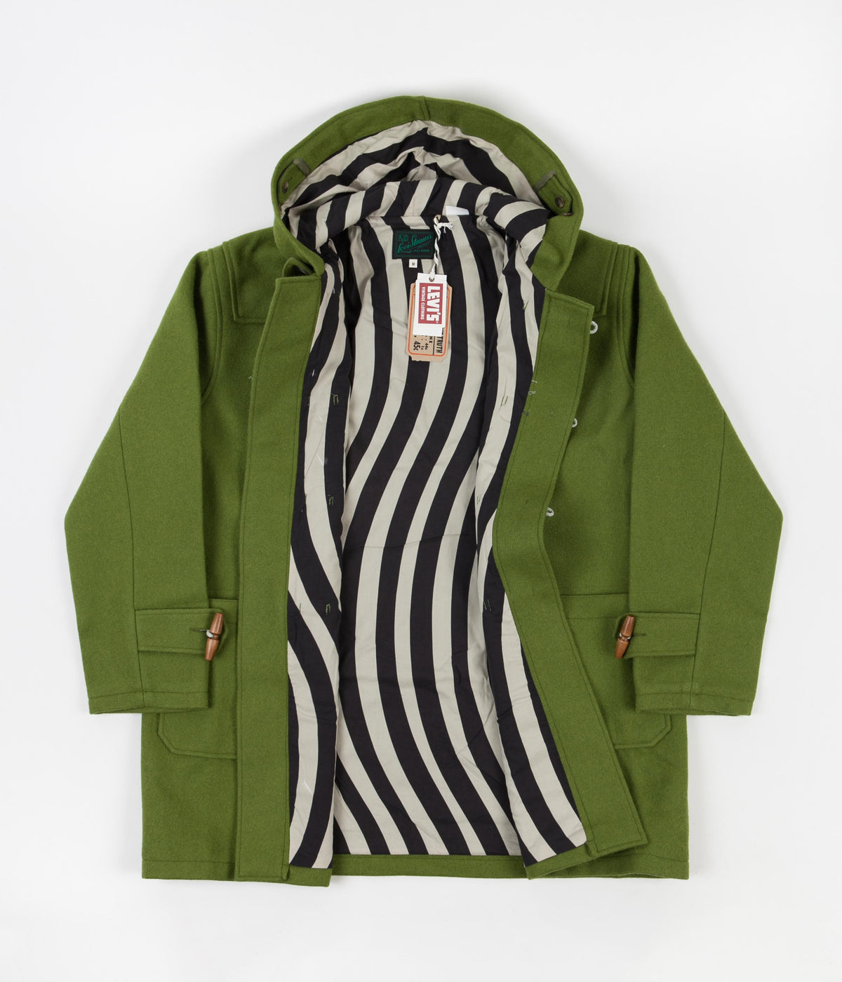 セール 50%OFF】LVC DUFFEL COAT CALLA GREEN(504608109