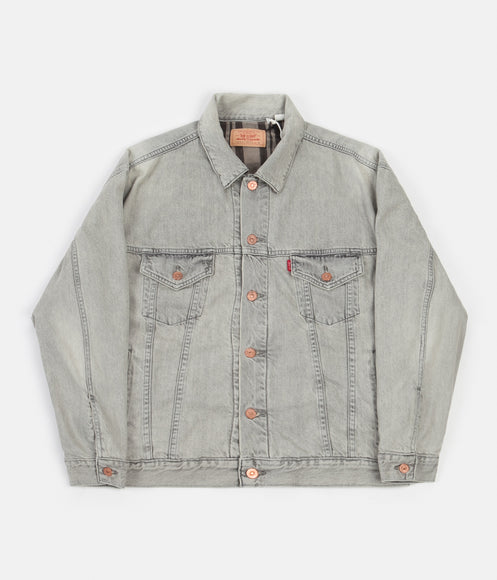 Flannel trucker jacket hot sale