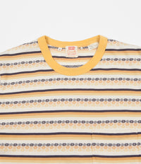 Levi's® Vintage Clothing 1960's Casuals Stripe Pocket T-Shirt - Custard Stripe thumbnail