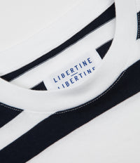 Libertine-Libertine Cooper T-Shirt - White / Navy thumbnail