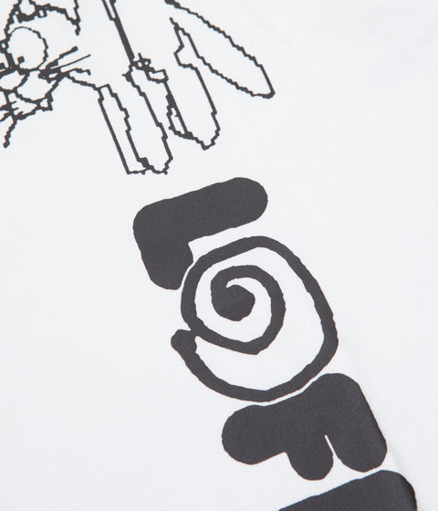 Lo-Fi Balloons T-Shirt in White