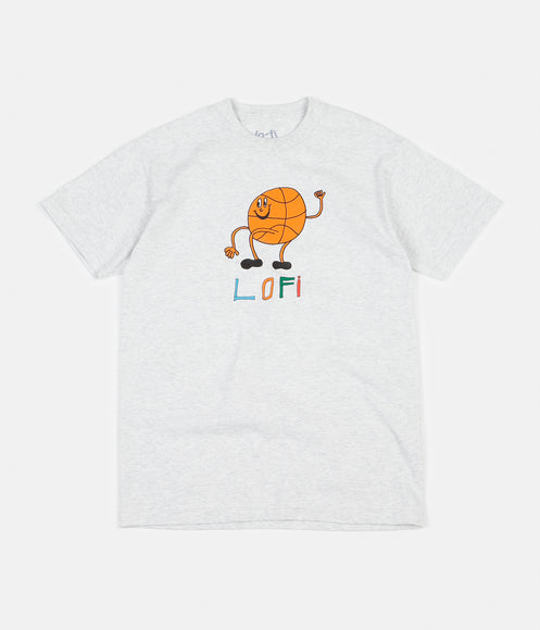 Lo-Fi Basketball T-Shirt - Ash Heather