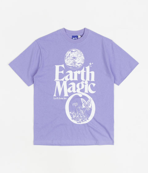 Lo-Fi Earth Magic T-Shirt - Periwinkle