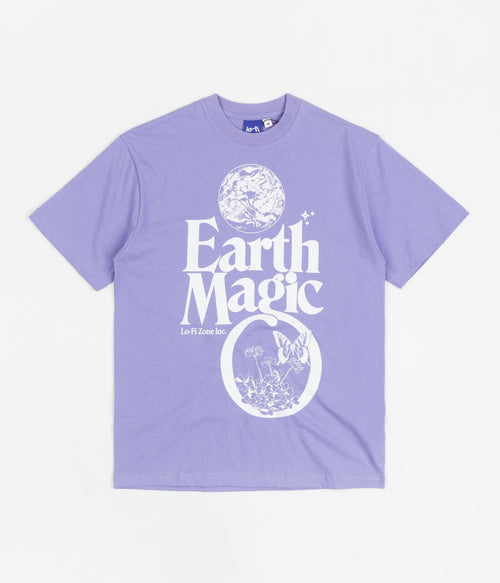 Lo-Fi Earth Magic T-Shirt - Periwinkle