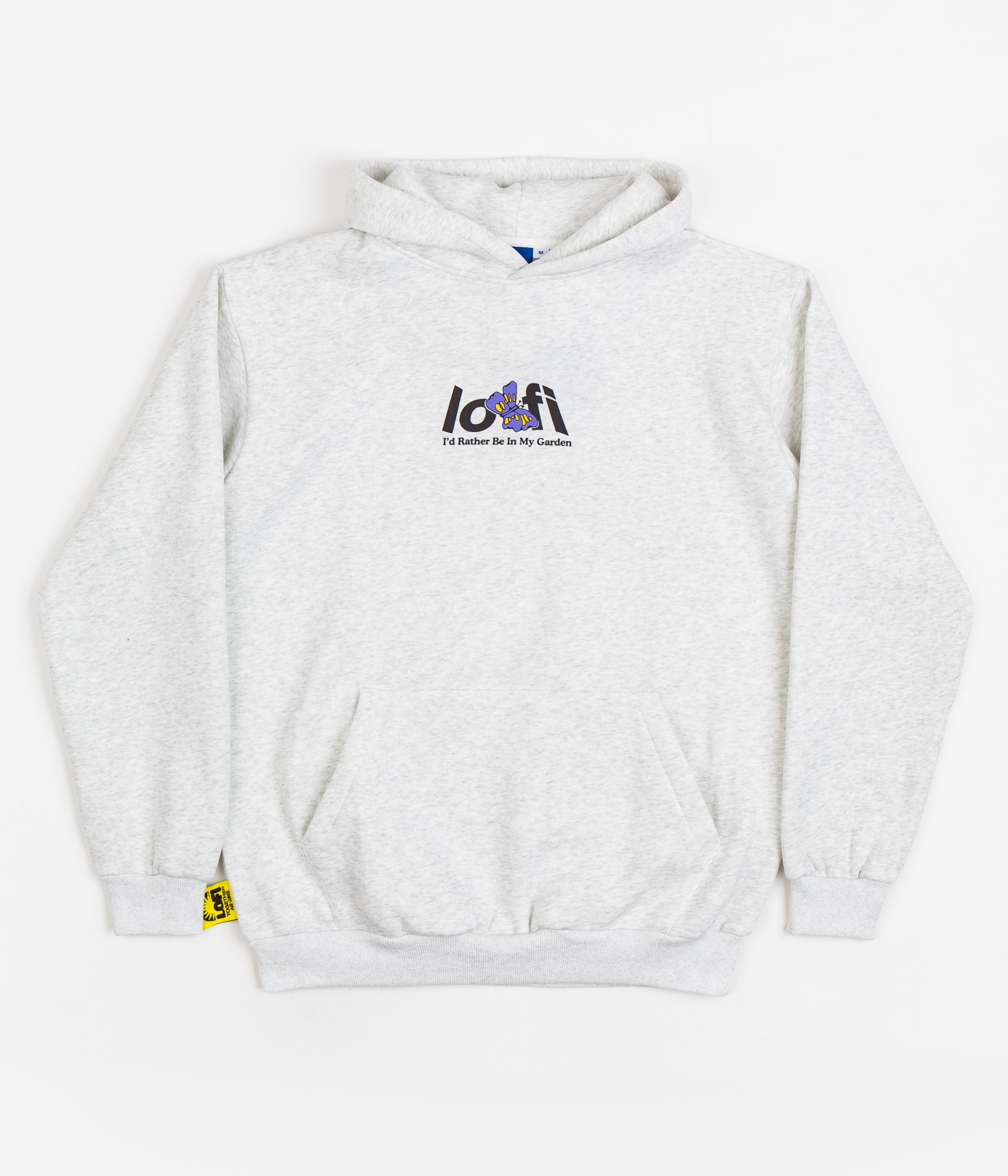 【LO-FI】STONE LOGO TEE [WHITE] Lo-Fi Men's Stone Logo T-Shirt in White Lo-Fi