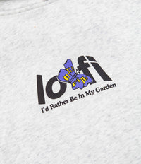 Lo-Fi Garden Logo Hoodie - Ash Grey thumbnail
