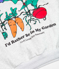 Lo-Fi Garden Logo Hoodie - Ash Grey thumbnail