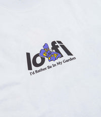 Lo-Fi Garden Logo T-Shirt - White thumbnail