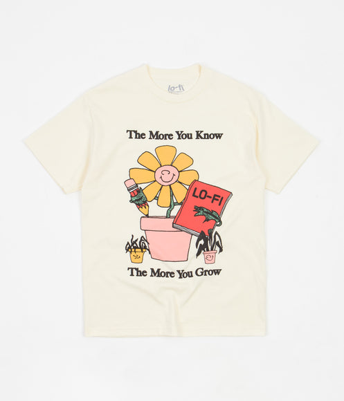 Lo-Fi Grow T-Shirt - Cream