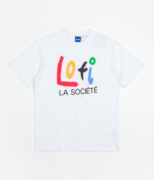 Lo-Fi La Societe T-Shirt - White