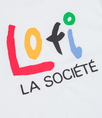 Lo-Fi La Societe T-Shirt - White thumbnail