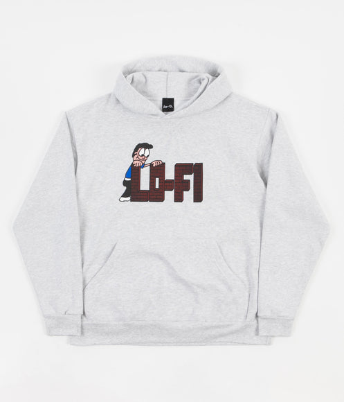 Lo-Fi Neighbour Hoodie - Ash Grey