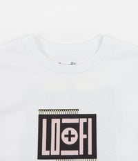 Lo-Fi Radioactive Flush T-Shirt - White thumbnail