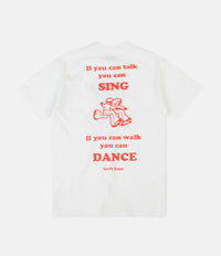 Lo-Fi Sing & Dance T-Shirt - White thumbnail