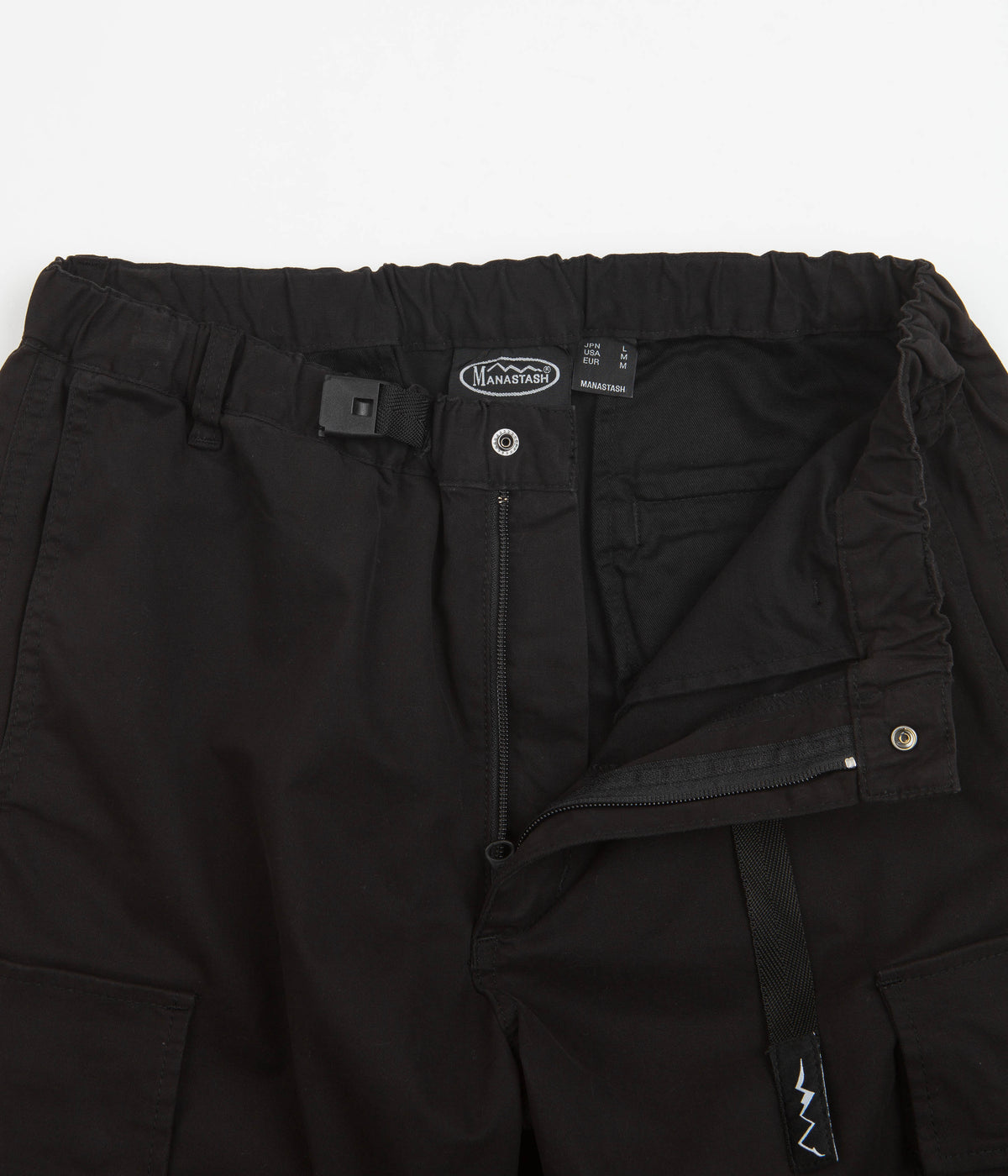 Manastash Flex Climber Cargo Pants - Black | Always in Colour