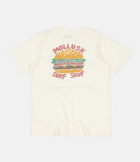 Mollusk Cheeseburger T-Shirt - Antique White thumbnail