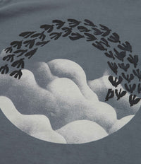 Mollusk Cloud Bird T-Shirt - Dull Indigo thumbnail