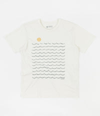 Mollusk Here Comes The Ocean T-Shirt - Super Natural thumbnail