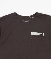 Mollusk Olde Whale T-Shirt - Faded Black thumbnail