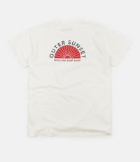 Mollusk Outer Sunset T-Shirt - White thumbnail