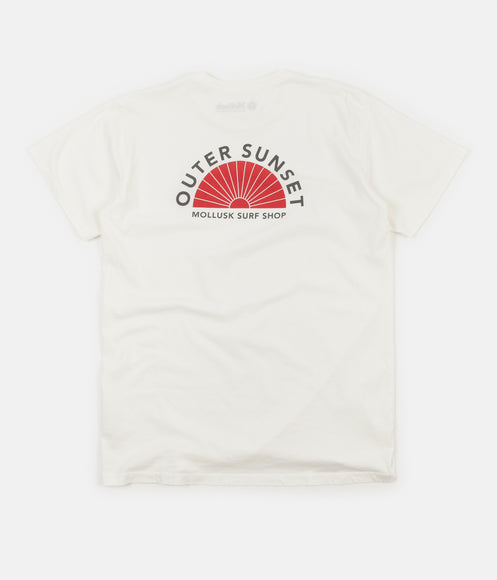 Mollusk Outer Sunset T-Shirt - White