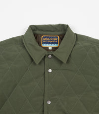 Mollusk Quilted Barn Jacket - Deep Forest thumbnail