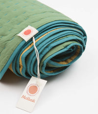 Mollusk Quilted Blanket - Mustard / Moss thumbnail