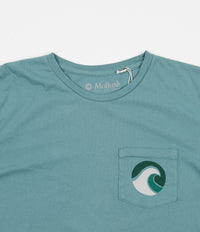 Mollusk Small Wave T-Shirt - Washed Sapphire thumbnail