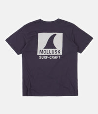 Mollusk Surf Craft T-Shirt - Black Indigo thumbnail