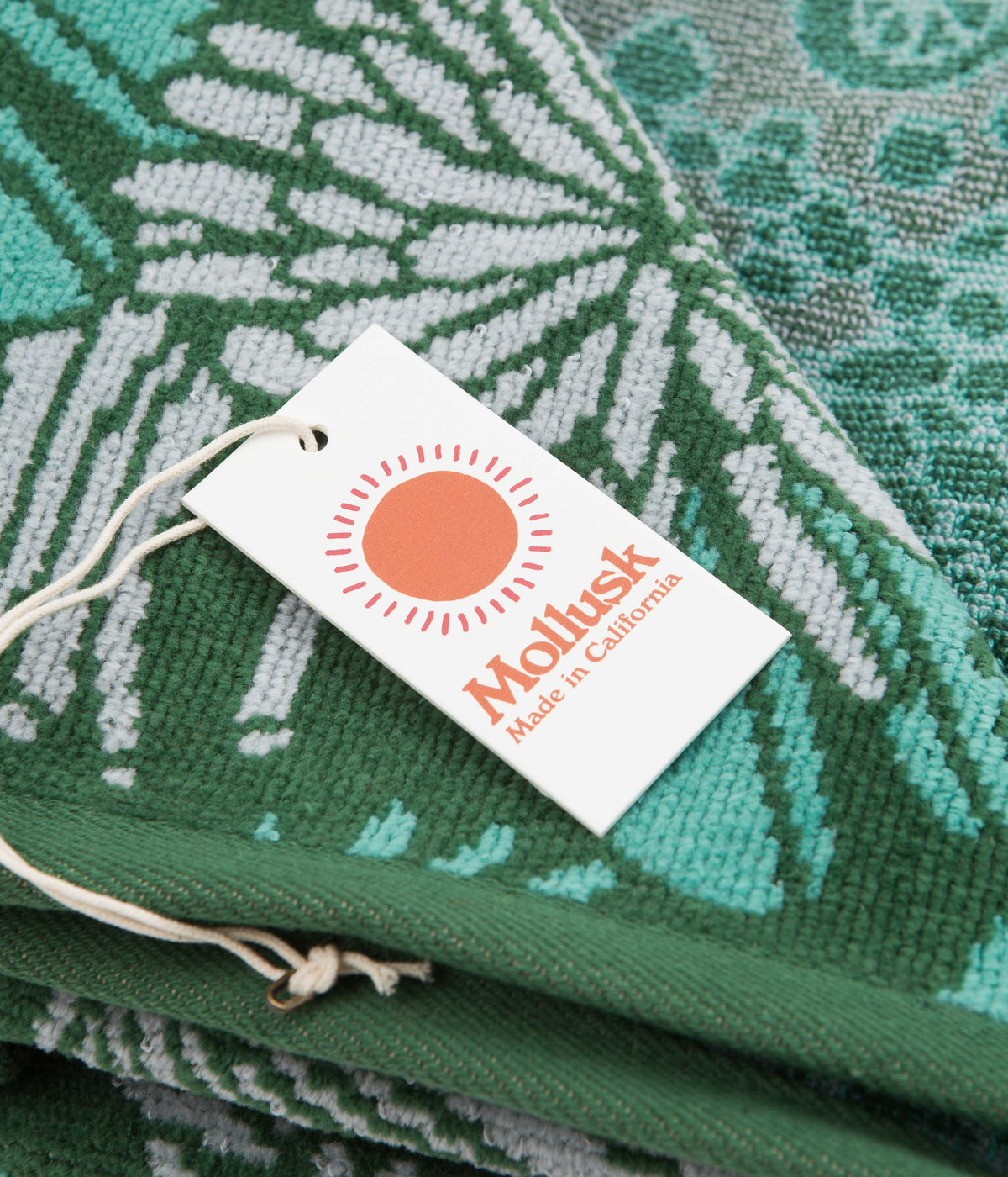 Mollusk Tidepool Towel - Blue / Green | Always in Colour