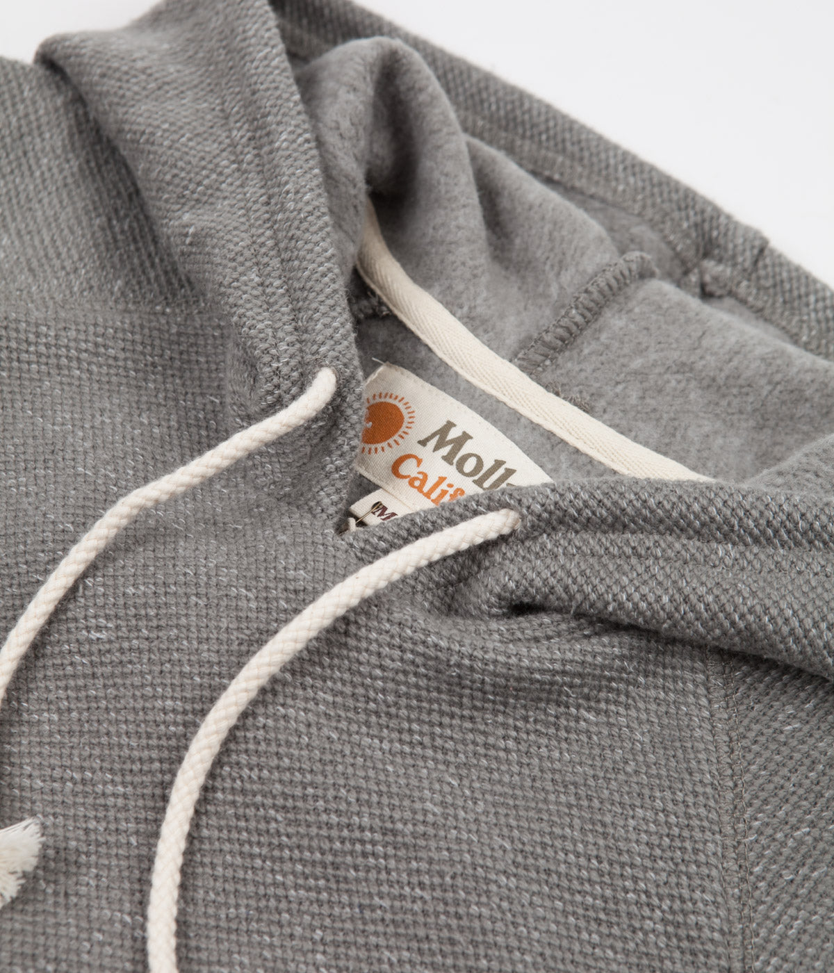 MOLLUSK Wave Patch Pullover(Cloud Grey）S
