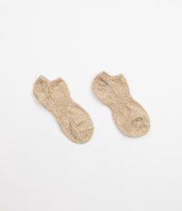 Mollusk Womens Twist Ankle Socks - Ochre thumbnail