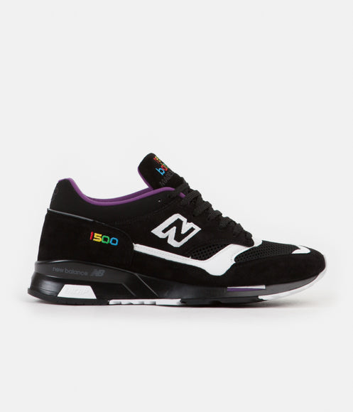 New Balance M1500 Colour Prism Made In UK Shoes - Black / White