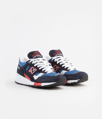 New Balance 1530 Made in UK Shoes - Navy / Blue / Red thumbnail