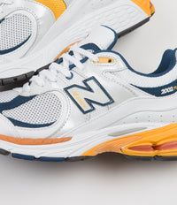 New Balance 2002R Shoes - White / Lagoon thumbnail