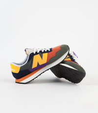 New Balance 237 Shoes - Green / Orange thumbnail