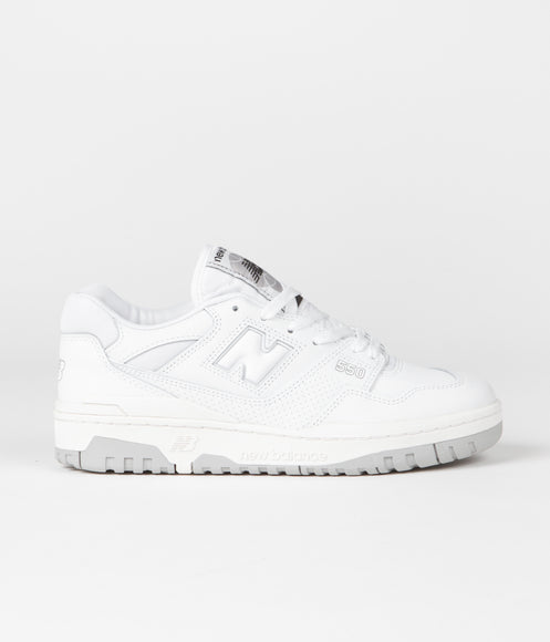 New Balance 550 Shoes - White / White