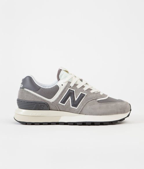 New Balance 574 Shoes - Grey / Black / White