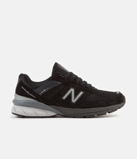 New Balance 990 v5 Made In US Shoes - Black / Silver thumbnail