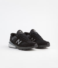 New Balance 990 v5 Made In US Shoes - Black / Silver thumbnail